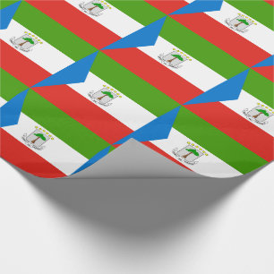 Vlag van Equatoriaal-Guinea Cadeaupapier