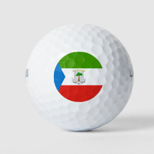 Vlag van Equatoriaal-Guinea Golfballen
