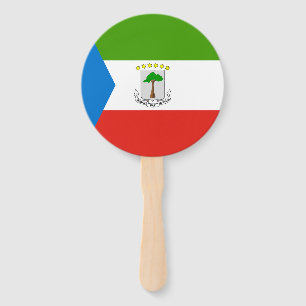 Vlag van Equatoriaal-Guinea Handwaaier