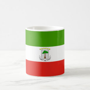 Vlag van Equatoriaal-Guinea Koffiemok