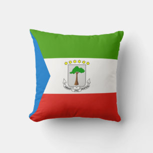 Vlag van Equatoriaal-Guinea Kussen