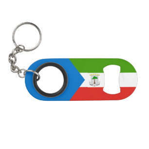 Vlag van Equatoriaal-Guinea Mini Flessenopener