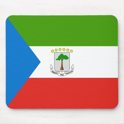 Vlag van Equatoriaal-Guinea Muismat (Voorkant)