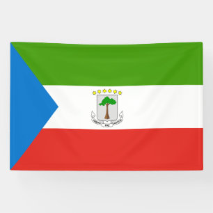 Vlag van Equatoriaal-Guinea Spandoek
