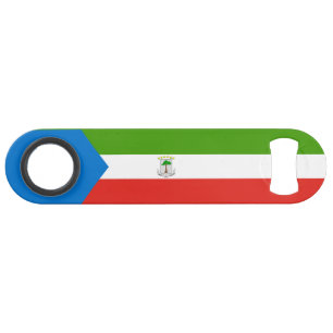 Vlag van Equatoriaal-Guinea Speed Flessenopener