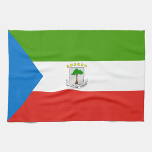 Vlag van Equatoriaal-Guinea Theedoek