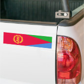 Vlag van Eritrea Bumpersticker (Op Truck)
