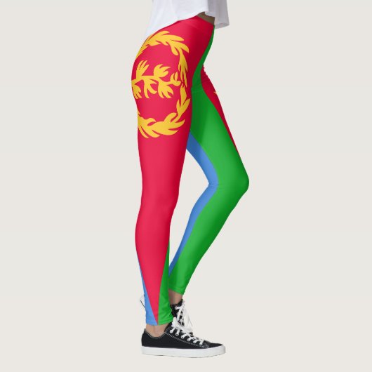 Vlag van Eritrea Leggings (Rechts)