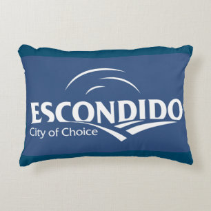 Vlag van Escondido Decoratief Kussen