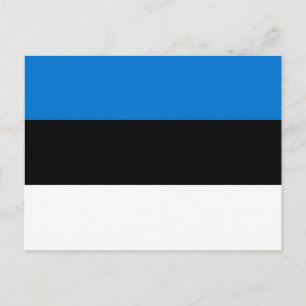 Vlag van Estland Briefkaart