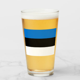 Vlag van Estland Glas