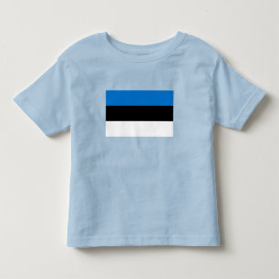 Vlag van Estland Kinder Shirts