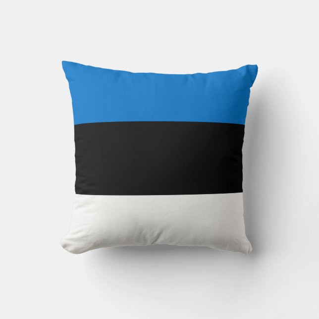 Vlag van Estland Kussen (Voorkant)