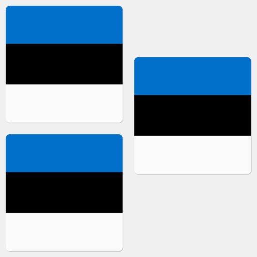 Vlag van Estland Labels (Groep)