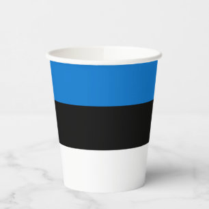 Vlag van Estland Papieren Bekers