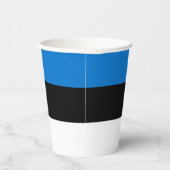 Vlag van Estland Papieren Bekers (Rechts)