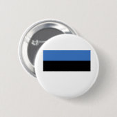 Vlag van Estland Ronde Button 5,7 Cm (Voorkant /achterkant)