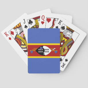 Vlag van Eswatini Pokerkaarten