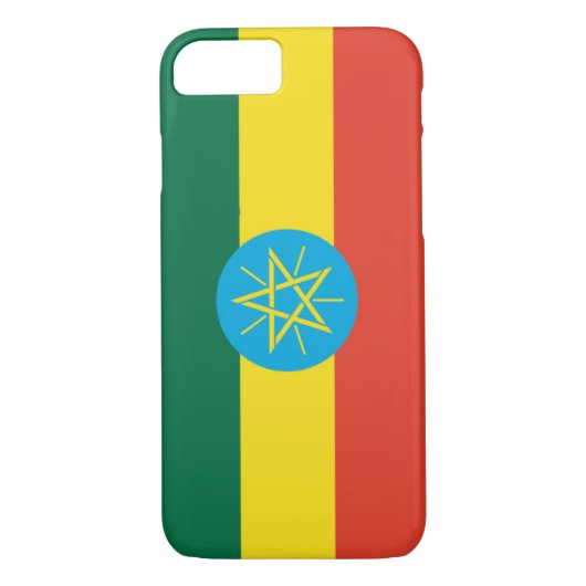 vlag van Ethiopië Case-Mate iPhone Case (Achterkant)