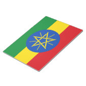 Vlag van Ethiopië Notitieblok (Schuin)