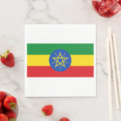 vlag van Ethiopië Servet (Insitu)