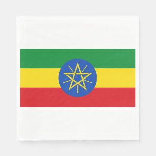 vlag van Ethiopië Servet