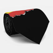 vlag van Ethiopië Stropdas (Opgerold)