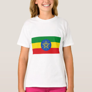 vlag van Ethiopië T-shirt