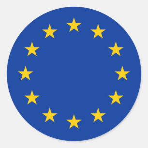 VLAG VAN EUROPA STICKERS