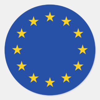 VLAG VAN EUROPA STICKERS