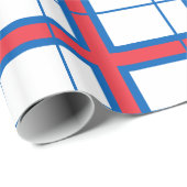 Vlag van Faeröer Cadeaupapier (Rol Hoek)