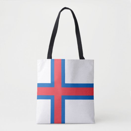 Vlag van Faeröer Draagtas (Voorkant)