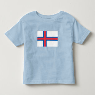 Vlag van Faeröer Kinder Shirts
