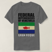 Vlag van Federale afhankelijk van Venezuela T-shirt (Design voorkant)