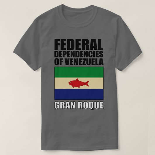 Vlag van Federale afhankelijk van Venezuela T-shirt (Design voorkant)