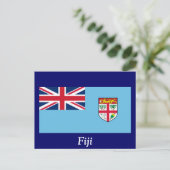 Vlag van Fiji Briefkaart (Staand voorkant)