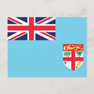 Vlag van Fiji Briefkaart