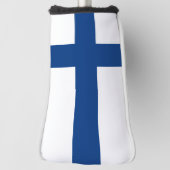 Vlag van Finland Blue Cross Suomi Golfheadcover (Draai 90)