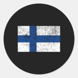 Vlag van Finland Finse vlag Ronde Sticker