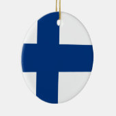 Vlag van Finland Ornament (Rechts)