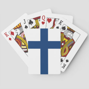 Vlag van Finland Pokerkaarten
