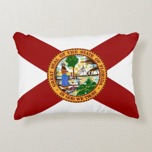 vlag van Florida Accent Kussen