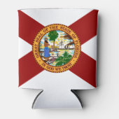 Vlag van Florida Blikjeskoeler (Voorkant)