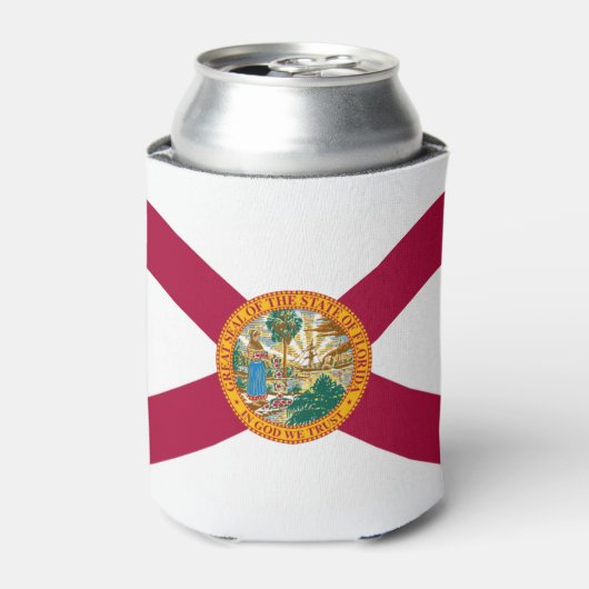 VLAG VAN FLORIDA BLIKJESKOELER (Blikje Voorkant)
