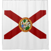 vlag van Florida Douchegordijn (Voorkant)