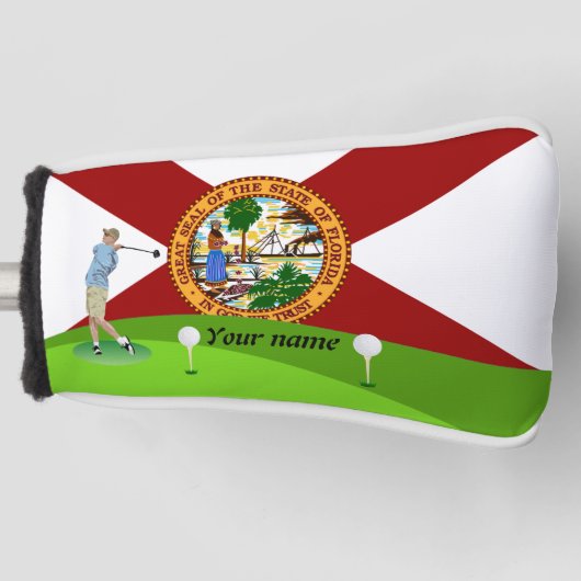 vlag van Florida Golfheadcover (Voorkant)