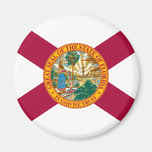Vlag van Florida Magneet