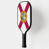 Vlag van Florida Pickleball Paddle (Links)