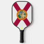 Vlag van Florida Pickleball Paddle (Achterkant)