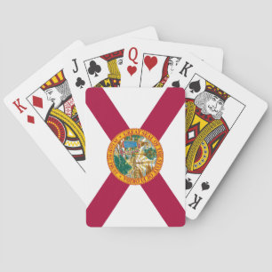 Vlag van Florida Pokerkaarten